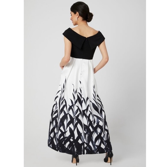 NEW Laura Petites Black & White Dress - Picture 3 of 9